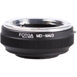 Fotga adaptateur d'objectif pour appareil photo m4 / 3