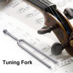 Fourchette de rglage standard a 440hz, violon, violoncelle, accordeur de musique, en acier, pour outils ...