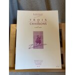 Francis poulenc trois chansons de f. garcia - lorca partition chant piano heugel