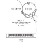 Franois dupin : franois dupin: courtes pieces vol. 4 - conducteur vibraphone, xylophone [or marimba] ...