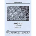 Franois ross daphno pour flte a bec seule tnor (ou soprano) (les cahiers . du tourdion)