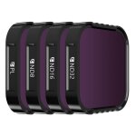 Freps - standard day - srie 4k, 4 paquets de livres, compatibles avec gopro fore12 / 11 / 10 / 9, noir ...