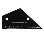 Fret leveling tool guitar bass neck fingerboard measuring ruler guitar fret rocker level tool Fret leveling tool guitar bass neck fingerboard measuring ruler guitar fret rocker level tool