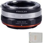 Ftz bague d'adaptation avec bague de contrle des ouvertures compatible avec objectifs nikon f (g - type) ...