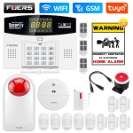 Fuers - systme d'alarme intelligent tuya, wi - fi, 4g, 101, 433 z successifs, sans fil, lien de zone ...