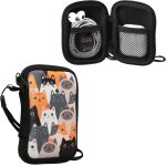 Fuiw - housse ecouteurs compatible avec in - ear headphones - sacoche protection antichoc oreillettes ...