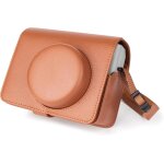 Pour fuji instax wide 400 housse en cuir pu compatible avec appareil photo pour instax wide 400, �tui ...