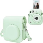 Fuji mini 12 housse de protection pour fuji instax mini 12 instantane appareil photo - en cuir pu sac ...