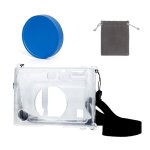 Fujifilm - etui transparent pour appareil photo  film instantan instax mini evo, coque rigide en cristal ...
