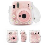 Pour fujifilm instax mini 11 9 8 12 sac pour appareil photo artiste peinture � l'huile en cuir pu protecteur ...