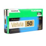 Fujifilm propack 5 films inversible couleur 120 velvia 50