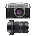 Fujifilm x - t30 iii argent + objectif sigma 18 - 50 f / 2. 8 dc dn contemporary garanti 3 ans