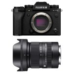 Fujifilm x - t5 noir + sigma 18 - 50 garanti 3 ans