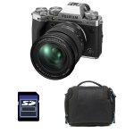 Fujifilm x - t5 silver + 16 - 80mm garanti 3 ans + sac + carte sd 8 go