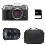 Fujifilm x - t50 silver + 16 - 80 garanti 3 ans + sac + carte sd 8 go