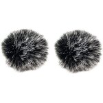 Furry windscreen micro anti vent bonnet microphone 2 pack 0. 5cm manchon en fourrure pare - brise manchon ...