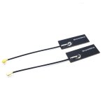 G5aa 2 pices mini antenne wifi interne pci - e universelle pour ordinateur portable wifi bluetooth - ...