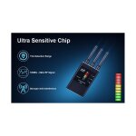 G638 300m - 2700mhz fr dtecteur 15? dtection prcise casque sans fil htel camra anti camra anti ...