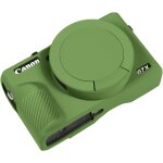 G7x3 etui de protection pour appareil photo num�rique canon g7 x mark iii, en silicone souple, housse ...