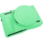 G7x3 etui de protection en silicone souple pour appareil photo numrique canon g7 x mark iii, vert, vert, ...