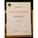 Gabriel faur� m�lodies choisies partition chant piano carte chargement leduc