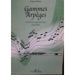 Gammes, arp�ges et exercices pr�paratoires fl�te