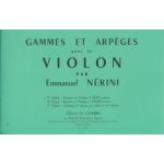 Gammes et arpeges pour le violon volume 1 violon