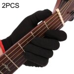 Gants d'exercice pour guitare d�butant - 2pcs nylon, antid�rapant, r�sistant a l'usure, petite taille ...