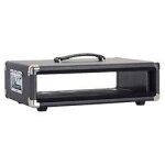 Gator cases gr - retrorack - 2bk retro rack vintage amp vibe rack case 2u black