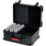 Gator cases gtsa - mic15 tui en polythylne pour 15 micros