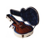 Gator - gw - jm 335 - etui bois deluxe pour guitare semi - hollow - beige