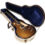 Gator - gw - jm lps - etui bois deluxe pour guitare gibson les paul - beige