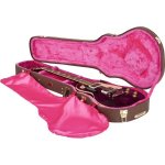 Gator - gw - lp brown - etui bois deluxe pour guitare gibson les paul - marron vintage