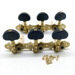Gauche droite guitare classique cordes de réglage piquets mécaniques mécaniques accordeurs clés 3l3r ... Gauche droite guitare classique cordes de réglage piquets mécaniques mécaniques accordeurs clés 3l3r ...
