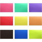 Gel correcteur de lumi�re - couleur transparente, 30 x 20 cm - 9 feuilles avec 9 couleurs : rouge, bleu, ...