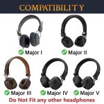 Gel de refroidissement mousse coussin coussinets pour marshall major i / ii / iii / iv / v anc bluetooth ...