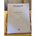 Gerard pesson nebenst�ck pour clarinette et quatuor a cordes partition lemoine
