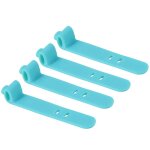 Gestion des cbles en silicone, 20 / 12 / 4 pices, gestionnaire de fils, souris, porte - couteurs, ...