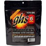 Ghs gbm - 5 - boomers medium 11 - 50 pack 5 + 1 - jeu guitare electrique