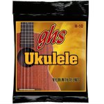 Ghs h - 10 ukulele cordes nylon noir pour ukull soprano et concert