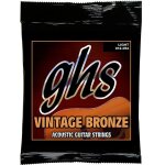 Ghs vn - l vintage bronze light cordes guitare folk acoustique 12 - 54