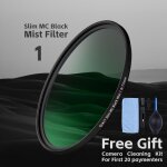 Giai - filtre à brouillard noir pro mc slim 1 / 8 1 / 4 1 / 2 1 82mm 77mm 72mm 67mm 55mm 52mm 49mm, pour ... Giai - filtre à brouillard noir pro mc slim 1 / 8 1 / 4 1 / 2 1 82mm 77mm 72mm 67mm 55mm 52mm 49mm, pour ...