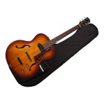 Godin 5th avenue kingpin p90 - cognac burst - guitare archtop - mod�le kingpin p90 - corps cerisier - ...