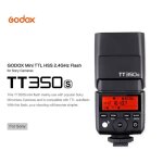 Godox - flash d'appareil photo tt350 ttl, flash 1 / 8000s, haute vitesse 2. 4g, systme x sans fil, speedlite ...