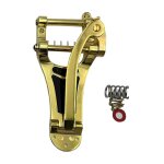Gold lp vibrato tailpiece string tremolo bridge for electric guitar with vibrato arm