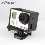 Gopro accessoires extension bacpac cadre logement cas avec boucle et vis pour go pro hero 3 camera action ...