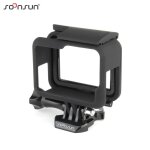 Pour gopro accessoires gopro hero 5 6 de protection standard cadre fronti�re logement coque pour gopro ...