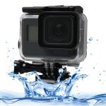 Pour gopro hero6 / 5 noir ecran tactile 60m sous - marine etanche bo�tier de protection plong�e avec ...