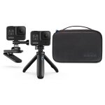 Gopro travel kit 2. 0 - kit d'accessoires de voyage pour gopro - perche shorty, clip magn�tique et �tui ...