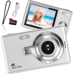 Gothicana by empappareil photo numrique 1080p fhd appareil photo compact 44mp avec ecran lcd 2, 4  zoom ...